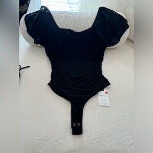SPANX Black Women's Shapewear Bodysuit